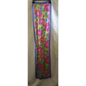 Lilly Pulitzer Ford Breast Cancer Ribbon Collab Silk Scarf
